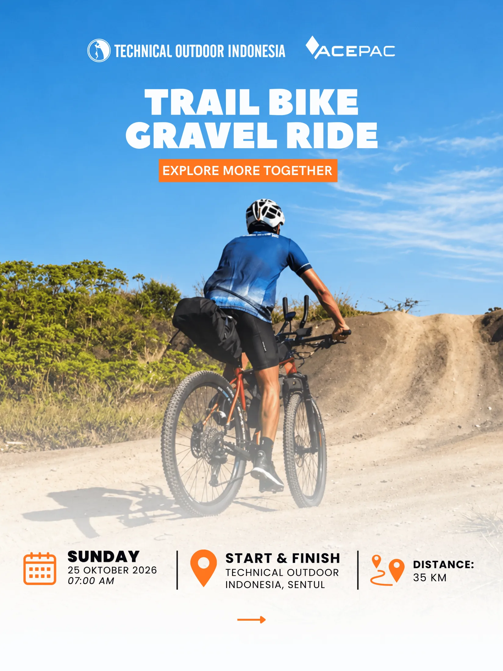 TRAIL BIKE: GRAVEL RIDE
