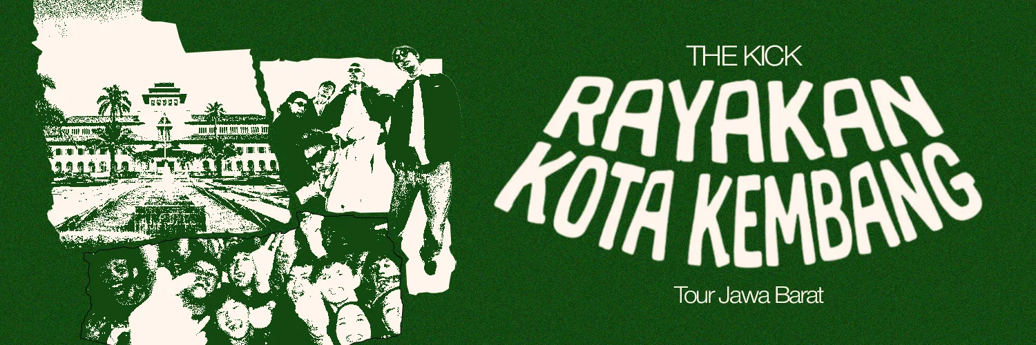 The Kick Rayakan di Kota Kembang