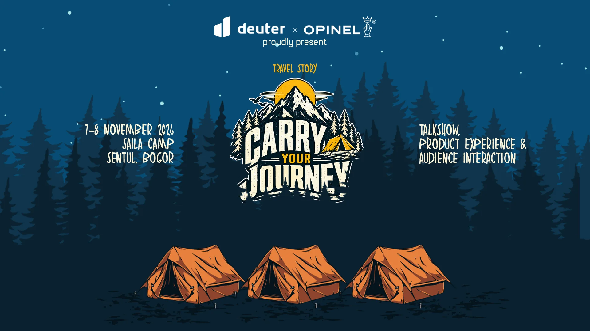 TRAVEL STORY "CARY YOUR JOURNEY"